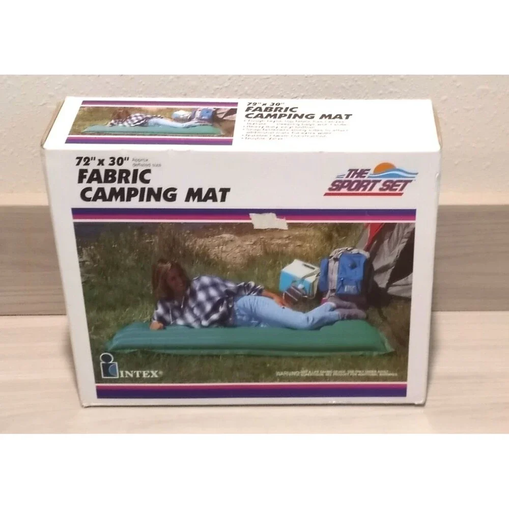 Vintage Intex Fabric Camping Mat 72